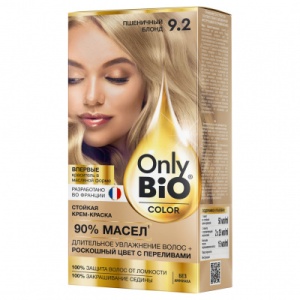 Арт.GB-8038 ФИТОКОСМЕТИК Стойкая крем-краска Only Bio COLOR Тон 9.2 Пшеничный Блонд, 115мл