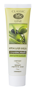 Фотография Iris Крем для лица • ОЛИВКОВЫЙ • 100мл