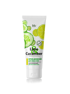 Iris Lime & Cucumber Крем ДНЕВНОЙ д/лица/век увлажняющий для всех типов кожи, 75мл