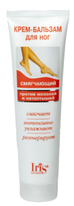 Фотография Iris Крем-бальзам для ног СМЯГЧАЮЩИЙ против мозолей и натоптышей • 100мл