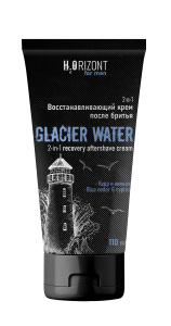 Фотография Family Cosmetics Восстанавливающий Крем после бритья • 2-в-1 • Glaciar Water • H2Orizont • 110мл • арт.FH2O-204