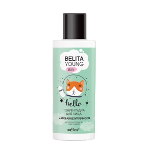 БЕЛИТА BELITA YOUNG SKIN Тоник-пудра для лица «Матовая безупречность» 115мл/16шт