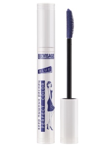 Фотография LuxVisage Тушь • Perfect Color Express • Веер пышных ресниц • BLUE (СИНЯЯ) • 8г