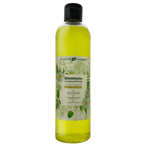 Фотография Эксклюзив-косметик Шампунь-кондиционер • РОМАШКА востанавливает структуру волос, сияние и блеск • Для белокурых волос • 500г