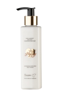 Белита-М  FEEL HAPPY  КРЕМ-ШИММЕР для тела парфюмированный, 190г/15шт