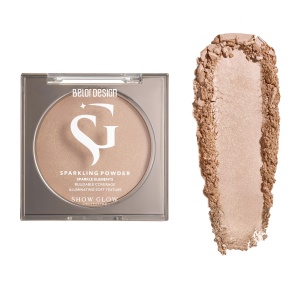 BelorDesign Show Glow Flashlight Мерцающая Пудра, тон 1 sparkling