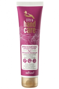 Фотография Белита Ultra Hand Care • Крем-комплекс для рук и ногтей 7 в 1 "Тотальная реновация" • 100мл