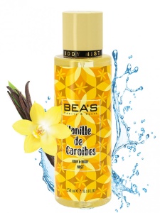 Фотография Beas Мист для волос и тела • Vanilla de Caraibes • 250мл