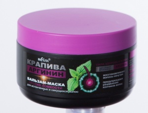 БЕЛИТА КРАПИВА АРГИНИН БАЛЬЗАМ-МАСКА против ломкости д/истонченных и сек.волос 350мл