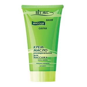Фотография Витекс Баня Сауна Массаж • Крем-масло для массажа универсальное 100мл