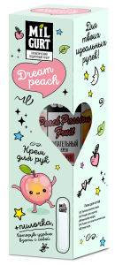 Фотография ПКК Весна ВЕСНА • Подарочный набор • Косметический • Dream Peach • Крем для рук питательный 75мл + Пилочка маникюрная белая • код 2644