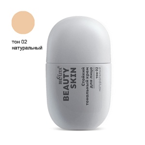 Фотография  БЕЛИТА Beauty Skin Стойкий тональный крем для лица тон 02 натуральный 35мл