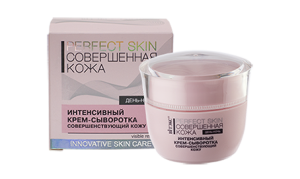 Фотография Витекс Рerfect Skin Совершенная Кожа • Интенсивный крем-сыворотка 4 в 1, 45мл, код 46 65
