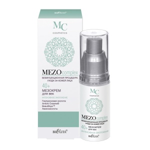 Фотография Белита MEZOcomplex • Мезокрем для век 40+ Интенсивное омоложение 30мл