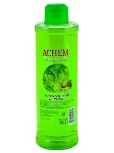Фотография Romax Пена для ванны • Achem • Зелёный Чай и Киви • 1000гр