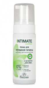 Флоресан Intimate Интимная ПЕНКА с экстрактом ЧИСТОТЕЛА и АЛОЭ ВЕРА для всей семьи, 150мл, арт.Ф-274