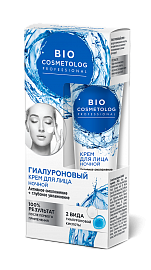Фотография Фитокосметик BioCosmetolog • Крем ночной гиалуроновый АКТИВНОЕ ОМОЛОЖЕНИЕ + ГЛУБОКОЕ УВЛАЖНЕНИЕ 45мл • арт.7121