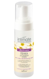 БЕЛИТА  Пенка для интимной гигиены для очень чувствительной  кожи 175мл