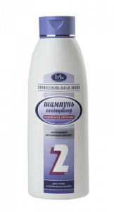 Фотография Iris Профи Шампунь №2 Усиленное питание с натуральным витаминным комплексом для сухих и нормальных волос • 500мл