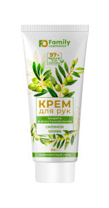 Фотография Vilsen Крем для рук • Защита и Восстановление • Силикон+Олива (серия 97% натуральных ингредиентов), 110мл/21шт, арт.FCHC-102