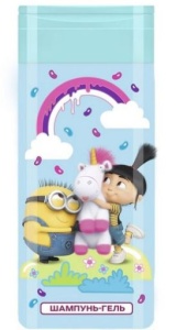 Фотография Миньоны • Детский Шампунь-Гель для волос • 250мл