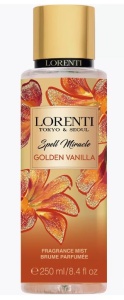 Фотография Lorenti Мист для тела • Golden Vanilla • 250мл
