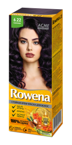 ROWENA Стойкая Крем-Краска для волос тон 6.22  Баклажан