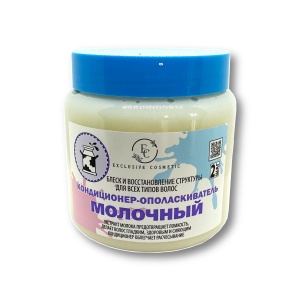 Э.К.Кондиционер-ополаскиватель МОЛОЧНЫЙ блеск и востановление структуру для всех типов волос 500 г/1