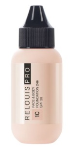 Фотография Relouis Тональный крем • тон 01 Светлый Холодный • RELOUIS PRO Face&Body Foundation • 24H SPF31