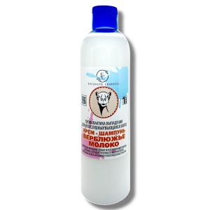 Фотография Эксклюзив-косметик Крем-шампунь • ВЕРБЛЮЖЬЕ МОЛОКО профилактика выпадения, • Для непослушных вьщихся волос • 500г