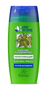 Флоресан Pure Nature БАЛЬЗАМ-КОНДИЦИОНЕР против выпадения волос УКРЕПЛЯЮЩИЙ, 200мл арт.Ф-623