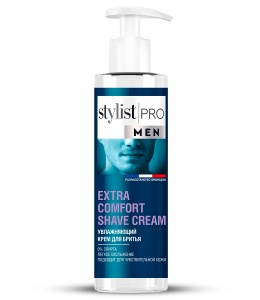 Фотография  GLOBAL BIO COSMETIC Stylist Pro Men Крем для бритья УВЛАЖНЯЮЩИЙ, 150мл Арт.GB-7989 