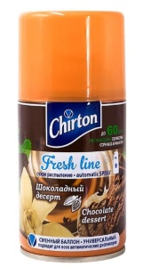Фотография Chirton Сменный блок для освежителей • Фреш Лайн • Шоколадный Десерт • 250мл