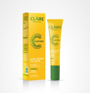 CLAIRE C-VIT PRO Крем для кожи вокруг глаз GLOW THERAPY, 15мл