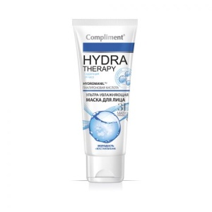 Фотография Compliment HYDRA THERAPY Маска для лица ультра-увлажняющая, 100мл • арт.875733