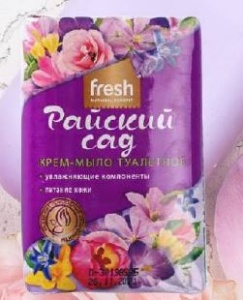 Фотография ЭФКО Косметик Крем-мыло FRESH РАЙСКИЙ САД • 90гр • арт.80595