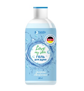Vilsen LOVE MY Гель для душа ЭНЕРГИЯ СВЕЖЕСТИ, 300мл • арт.LM-2007 Фотография Vilsen LOVE MY Гель для душа ЭНЕРГИЯ СВЕЖЕСТИ, 300мл • арт.LM-2007