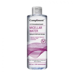 Фотография Compliment Мицеллярная вода Успокаивающая 400мл • арт. 875467