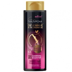 Фотография Белита Сила Гиалурона • Объёмные и Ухоженные Шампунь-Booster для волос "Эффектный объём и густота" 400мл
