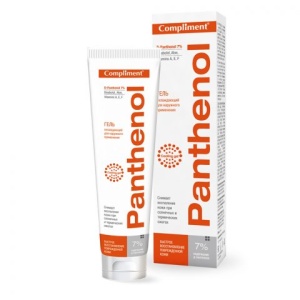 Compliment Panthenol Гель охлаждающий для наружного применения 75мл/15шт арт.798528