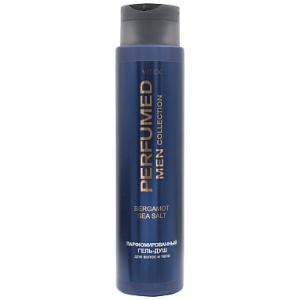 ВИТЭКС Perfumed Men Collection BERGAMOT SEA SALT Парфюмированный гель-душ для волос и тела, 400 мл