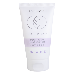 Фотография  LIV DELANO Healthy Skin Крем-Уход для сухой кожи НОГ с мочевиной 10%, 150г