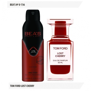 Фотография Beas Парфюмированный дезодорант • U735 • Tom Ford Lost Cherry • Unisex • 200мл