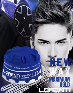 LORENTI Воск для укладки волос 04 МАКСИМАЛЬНАЯ ФИКСАЦИЯ 150мл