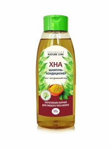 Фотография  IRIS Exclusive nature line Шампунь-кондиционер ХНА, 520мл
