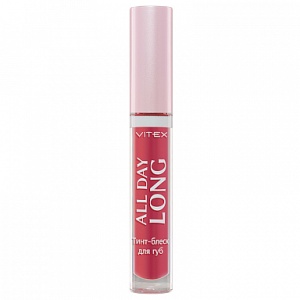 VITEX Тинт-блеск для губ № 34 All day PINK NUDE