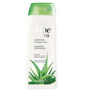 Фотография Витекс ALOE VERA • Шампунь для жирных волос "Ежедневное оздоровление 500мл, код 01 04