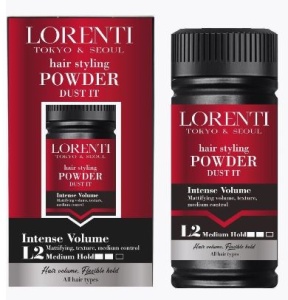 LORENTI Пудра-Воск для укладки волос 02 RED Intense Volume, 20г