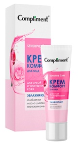 Фотография Compliment Крем-Комфорт Увлажняющий • Sensitive Care • 50мл • арт.916868