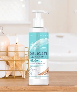Фотография  ФИТОКОСМЕТИК "BioCosmetolog Professional" Бальзам после бритья DELICATE DEPILATION, 150мл Арт.1464 